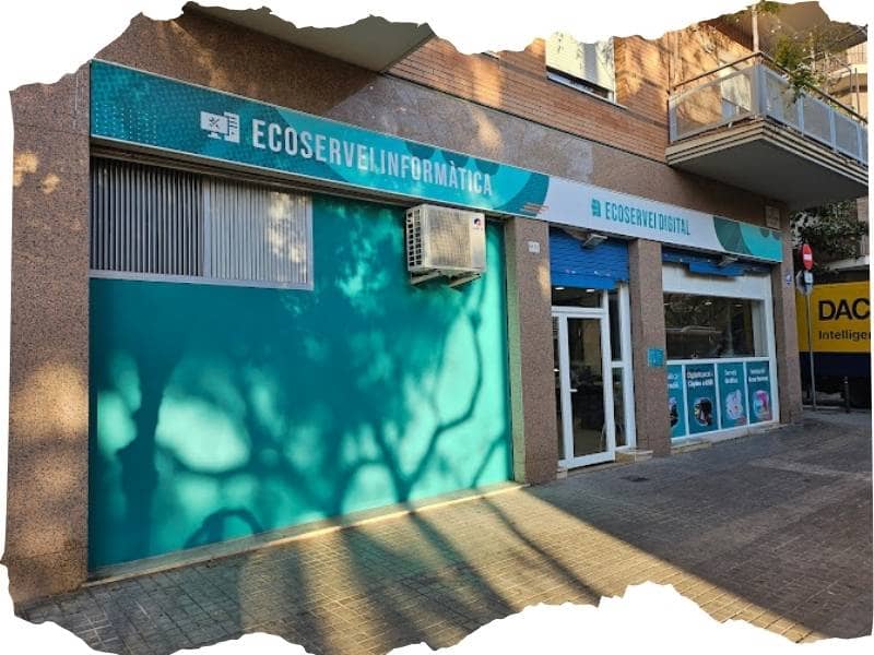 Exteriores de servicio de servicio técnico de ordenadores