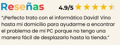 Reseña sobre informático a domicilio