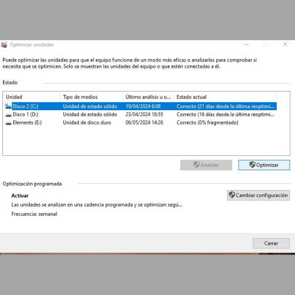 desfragmentar si ordenador va lento 2