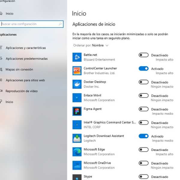 programas inicio para optimizar rendimiento del pc 2