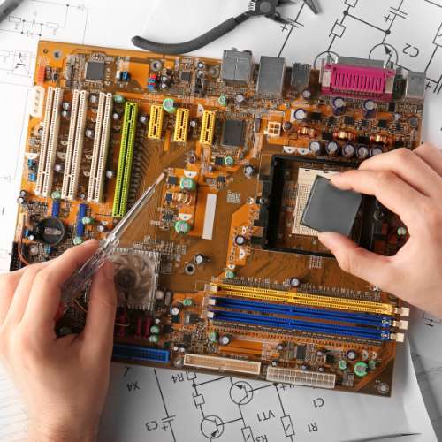 reparar placa base de pc