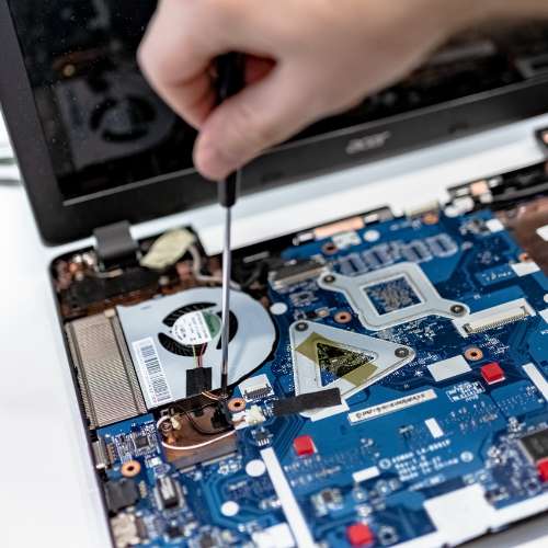 reparar placa base portátil