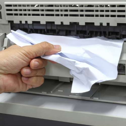 como arreglar atasco papel impresora