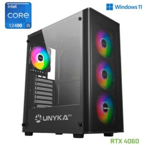 Cpu Pc Gaming Extremo Intel I5 12400f Rtx 4060 8gb 2gb Ram 1tb M.2 Ssd Wifi Windows 11 - 1