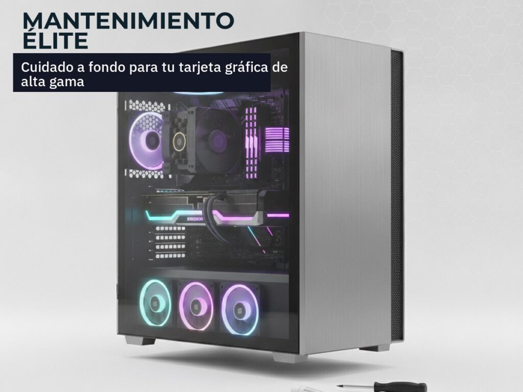 Mantenimiento Elite para torres con tarjeta grafica dedicada: cuidado a fondo de tu GPU