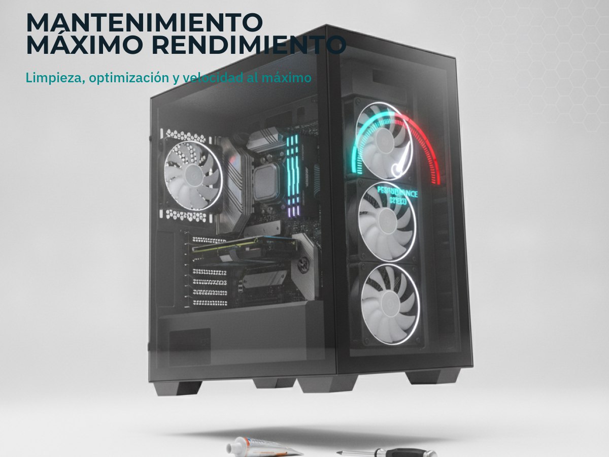 Mantenimiento Maximo Rendimiento para torres: limpieza, optimizacion y velocidad al maximo